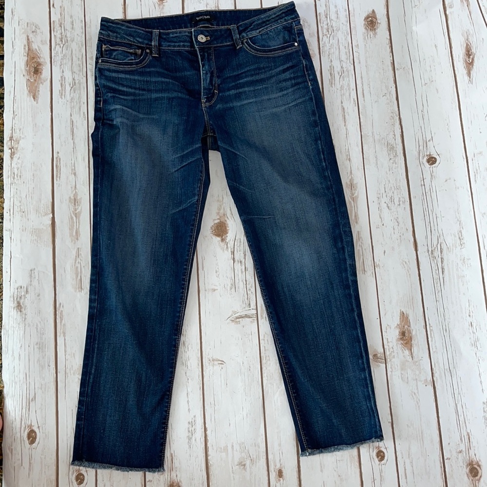 WHBM Slim Crop Jeans - Picture 4 of 10